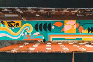 Lynchburg, VA Uses Aexcel’s Asphalt Art Paint To Launch Art Alley